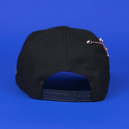 NEW ERA 9FIFTY A-FRAME BLACK PHILADELPHIA PHILLIES SNAPBACK W/ 1996 ALL STAR GAME SIDE PATCH