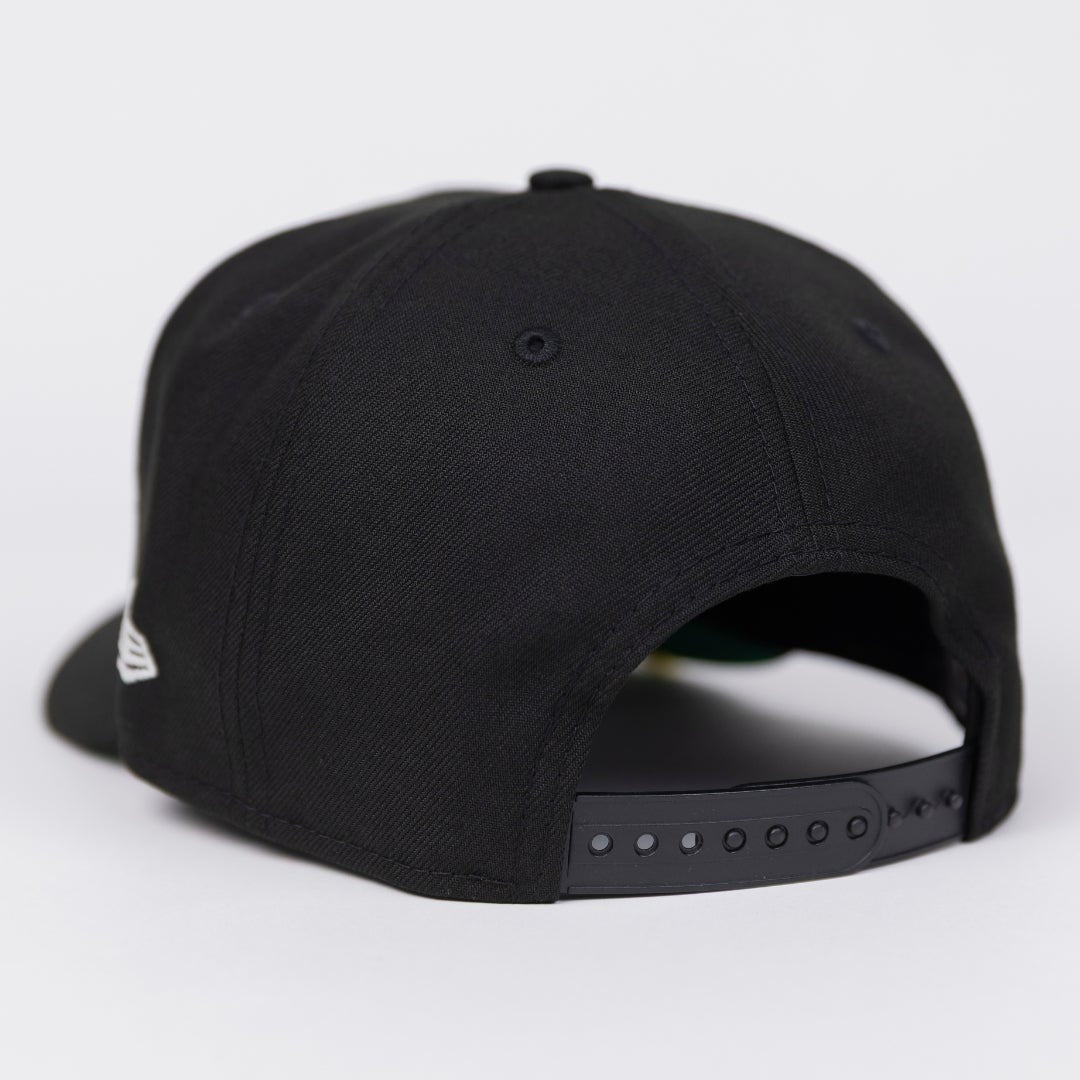 NEW ERA EXCLUSIVE 9FIFTY BLACK ARIZONA DIAMONDBACKS SNAPBACK W/ 1998 INAUGURAL SEASON PATCH