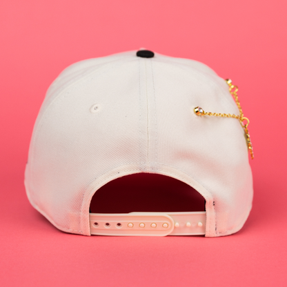 NEW ERA 9FIFTY A-FRAME CHROME/ BLACK PHILADELPHIA PHILLIES SNAPBACK W/ 20TH ANNIVERSARY SIDE PATCH