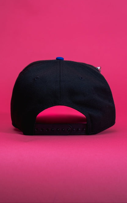 NEW ERA EXCLUSIVE 9FIFTY BLACK/BLUE CHICAGO WHITE SOX SNAPBACK W/ 2003 ALL STAR GAME SIDE PATCH