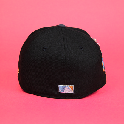 NEW ERA EXCLUSIVE 59FIFTY BLACK/ GREY PHILADELPHIA PHILLIES W/ 1996 ALL STAR GAME SIDE PATCH