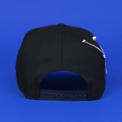NEW ERA 9FIFTY A-FRAME BLACK PHILADELPHIA PHILLIES SNAPBACK W/ 1996 ALL STAR GAME SIDE PATCH