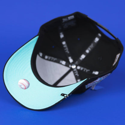 NEW ERA 9FIFTY A-FRAME BLACK PHILADELPHIA PHILLIES SNAPBACK W/ 1996 ALL STAR GAME SIDE PATCH