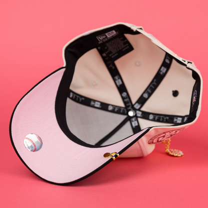 NEW ERA 9FIFTY A-FRAME CHROME/ BLACK LOS ANGELES DODGERS SNAPBACK W/ "SHOHEI OHTANI" SIDE PATCH