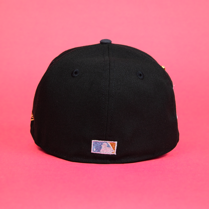 NEW ERA EXCLUSIVE 59FIFTY BLACK/ GREY MINNESOTA TWINS W/ 2014 ALL STAR GAME SIDE PATCH