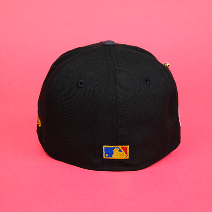 NEW ERA EXCLUSIVE 59FIFTY BLACK/ GREY WASHINGTON NATIONALS W/ ALL STAR GAME SIDE PATCH