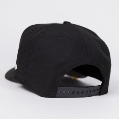 NEW ERA EXCLUSIVE 9FIFTY BLACK HOUSTON ASTROS SNAPBACK W/ ASTRODOME SIDE PATCH