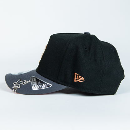 NEW ERA 9FIFTY A-FRAME BLACK/ GREY ST LOUIS CARDINALS SNAPBACK W/ FINAL SEASON SIDE PATCH