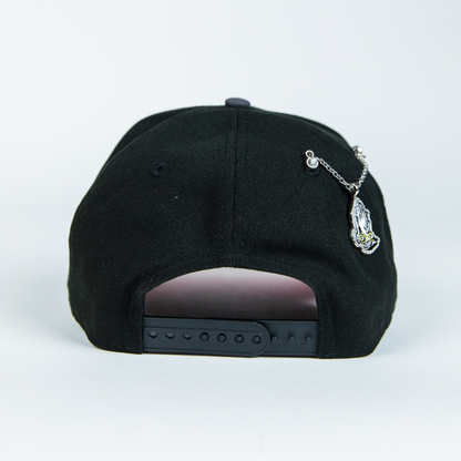 NEW ERA 9FIFTY A-FRAME BLACK/ GREY ST LOUIS CARDINALS SNAPBACK W/ FINAL SEASON SIDE PATCH