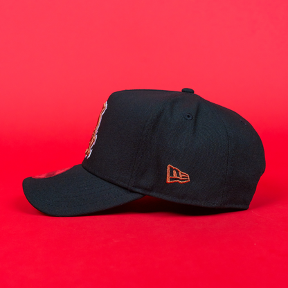 NEW ERA 9FIFTY A-FRAME BLACK CHICAGO WHITE SOX SNAPBACK W/ 2005 WORLD SERIES SIDE PATCH