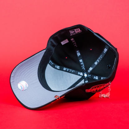 NEW ERA 9FIFTY A-FRAME BLACK CHICAGO WHITE SOX SNAPBACK W/ 2005 WORLD SERIES SIDE PATCH