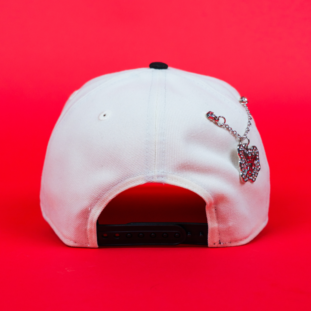 NEW ERA 9FIFTY A-FRAME CHROME/ BLACK PITTSBURGH PIRATES TWO TONE SNAPBACK