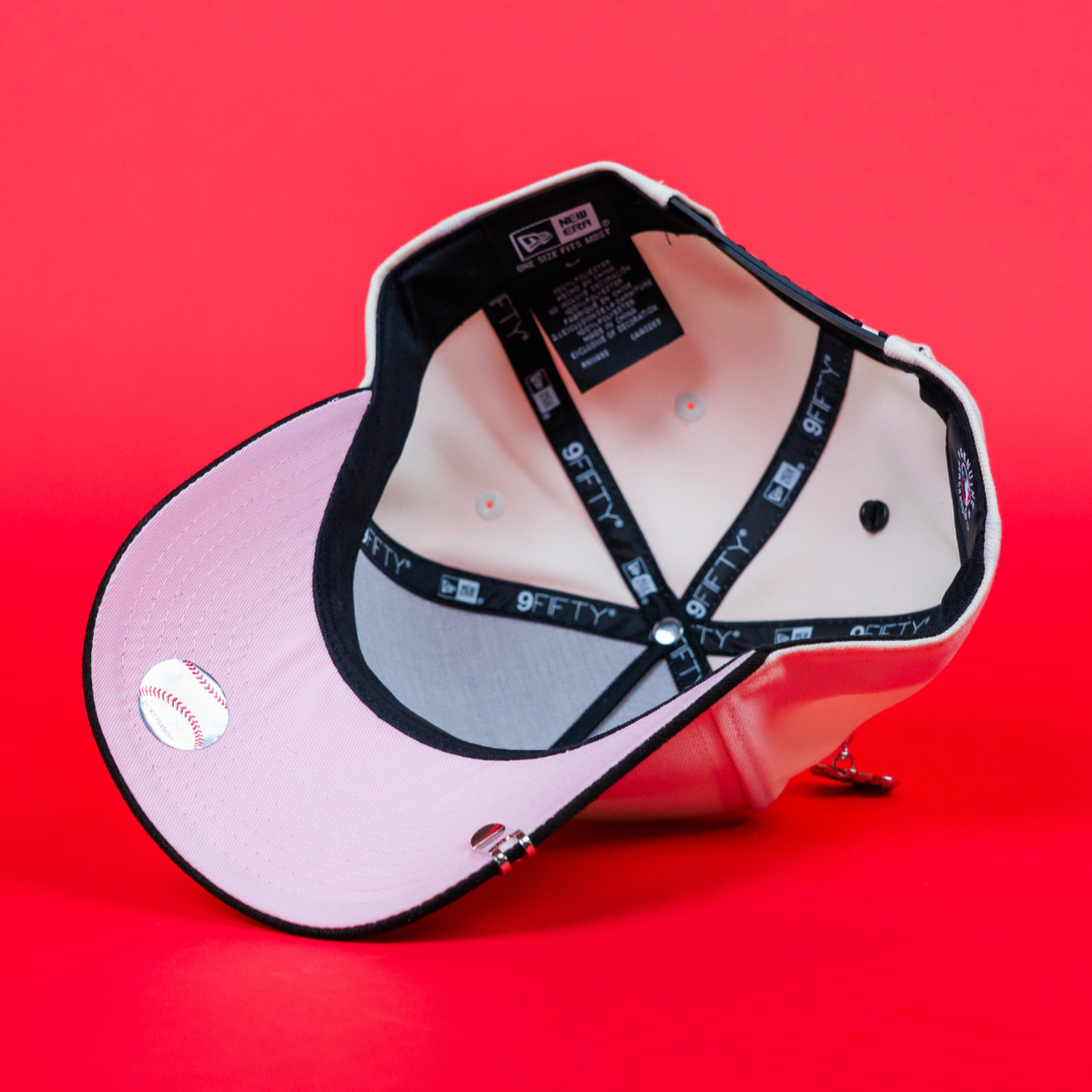 NEW ERA 9FIFTY A-FRAME CHROME/ BLACK PITTSBURGH PIRATES TWO TONE SNAPBACK
