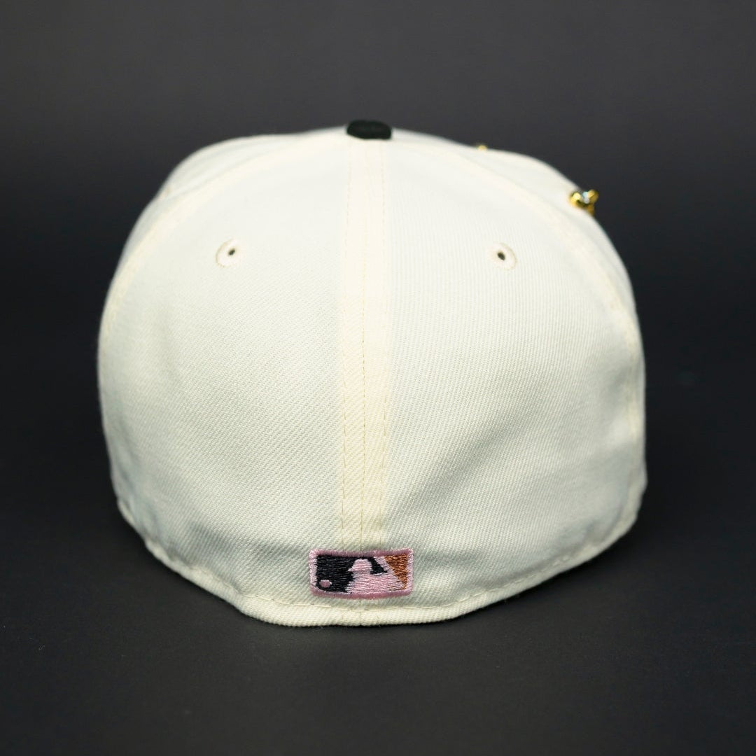 NEW ERA EXCLUSIVE 59FIFTY CHROME/ BLACK LOS ANGELES DODGERS W/ SHOHEI OHTANI SIDE PATCH