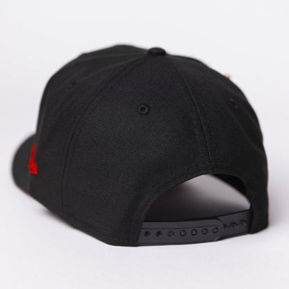 NEW ERA EXCLUSIVE 9FIFTY BLACKED OUT HOUSTON ASTROS SNAPBACK W/ 2005 WORLD SERIES SIDE PATCH