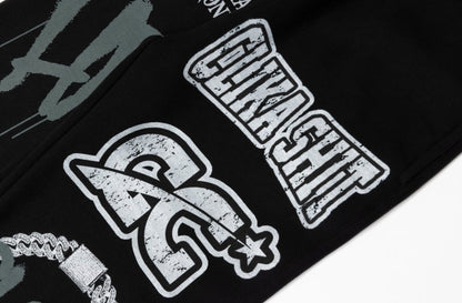 NEW* HERENCIA DE PATRONES x CAP CITY BLACK "CLIKA SHI" SWEATS