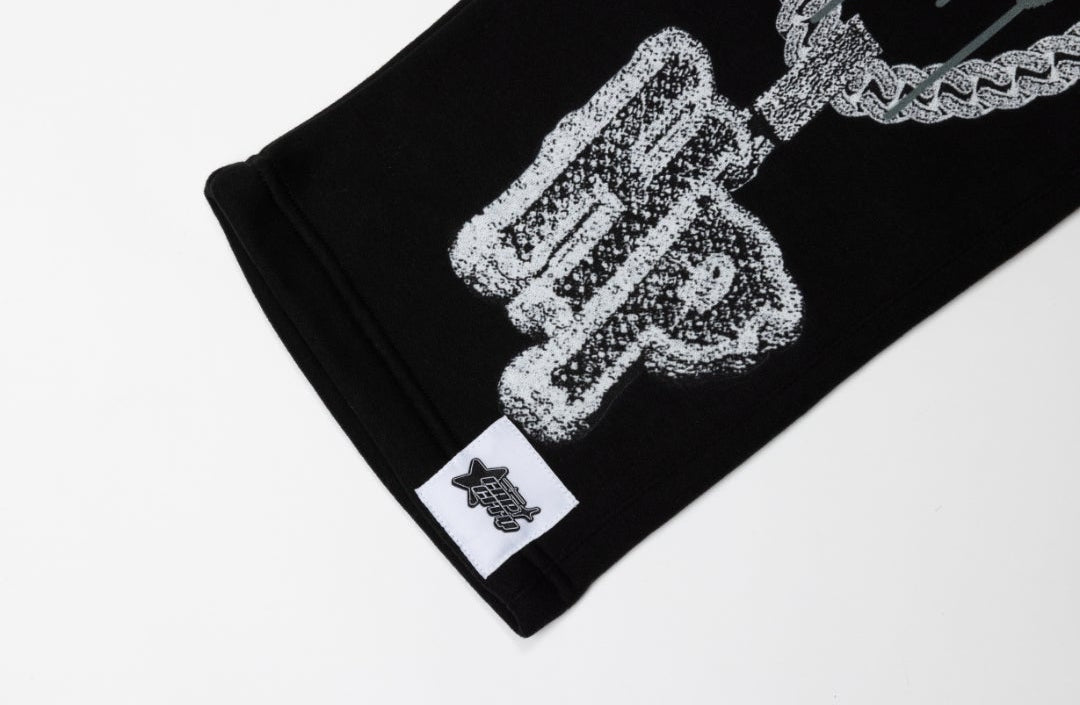 NEW* HERENCIA DE PATRONES x CAP CITY BLACK "CLIKA SHI" SWEATS