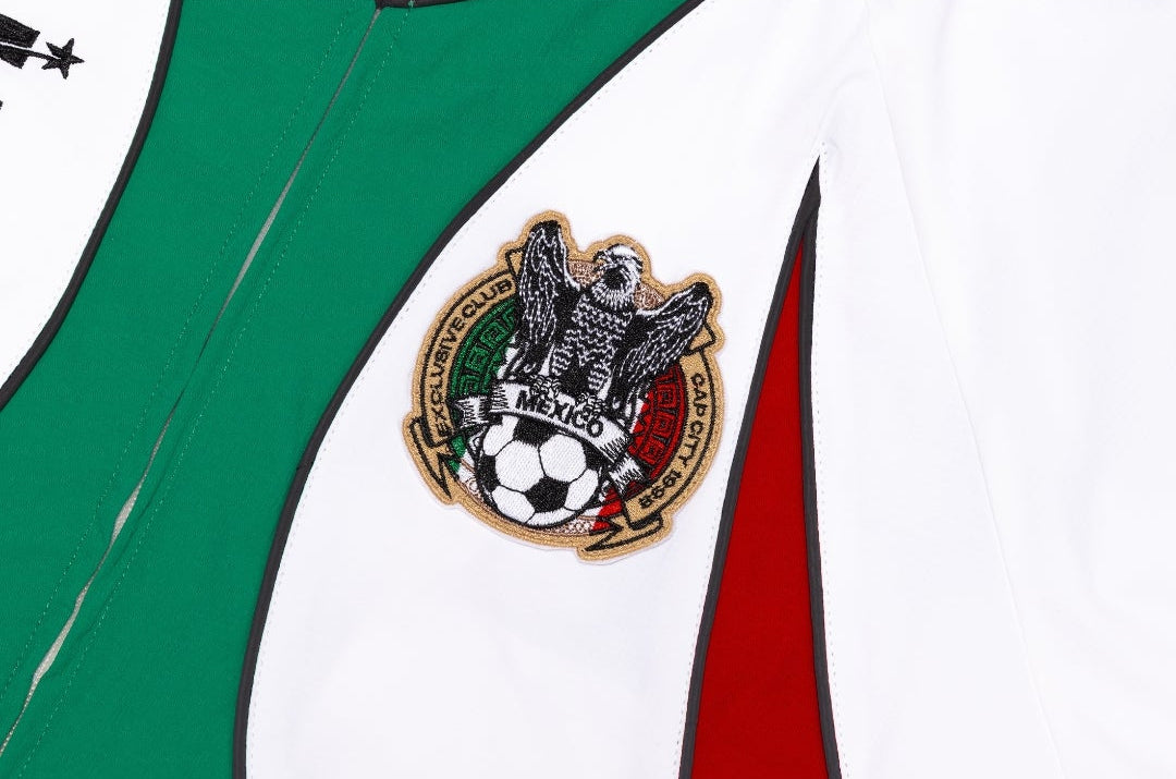 NEW* HERENCIA DE PATRONES x CAP CITY WHITE MEXICO TRACKSUIT