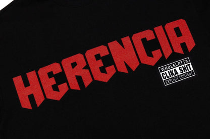 NEW* HERENCIA DE PATRONES x CAP CITY BLACK/RED HERENICA TEE
