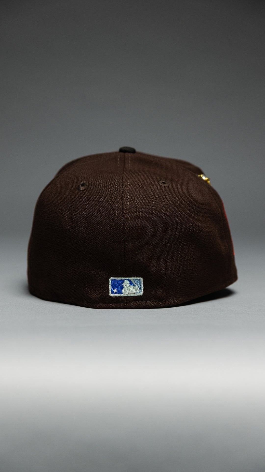 NEW ERA EXCLUSIVE 59FIFTY DARK BROWN/BLACK LOS ANGELES DODGERS 'HEAVENLY CITY" W/ 1984 OLYMPIC SIDE PATCH