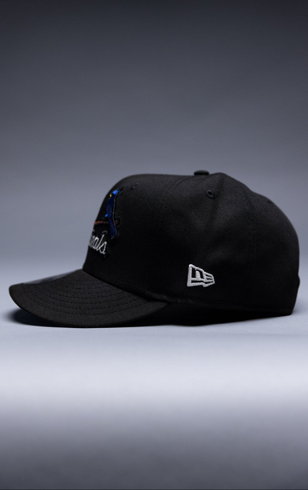 NEW ERA EXCLUSIVE 9FIFTY BLACK ST LOUIS CARDINALS SNAPBACK W/ BUSCH STADIUM SIDE PATCH