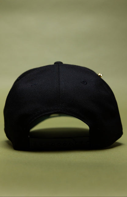 NEW ERA EXCLUSIVE 9FIFTY BLACK LOS ANGELES DODGERS SNAPBACK W/ 40TH ANNIVERSARY SIDE PATCH