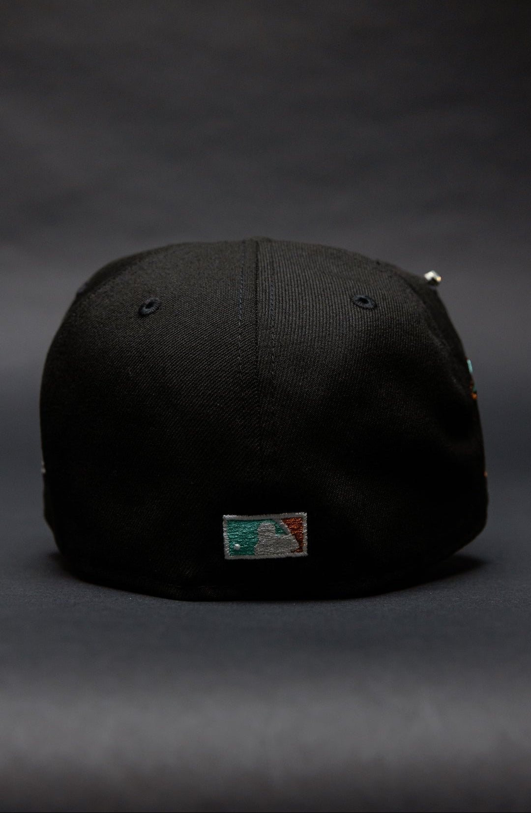 NEW ERA EXCLUSIVE 59FIFTY BLACK ATLANTA BRAVES W/ 2000 ALL STAR GAME SIDE PATCH