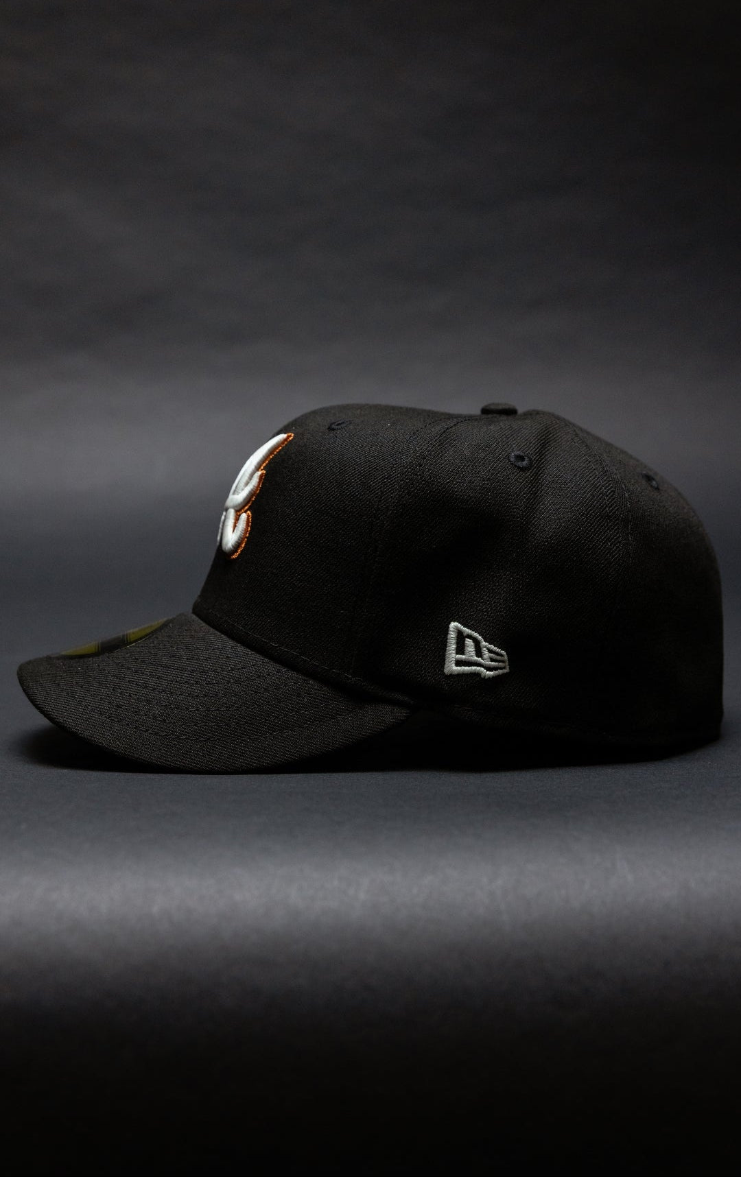 NEW ERA EXCLUSIVE 59FIFTY BLACK ATLANTA BRAVES W/ 2000 ALL STAR GAME SIDE PATCH