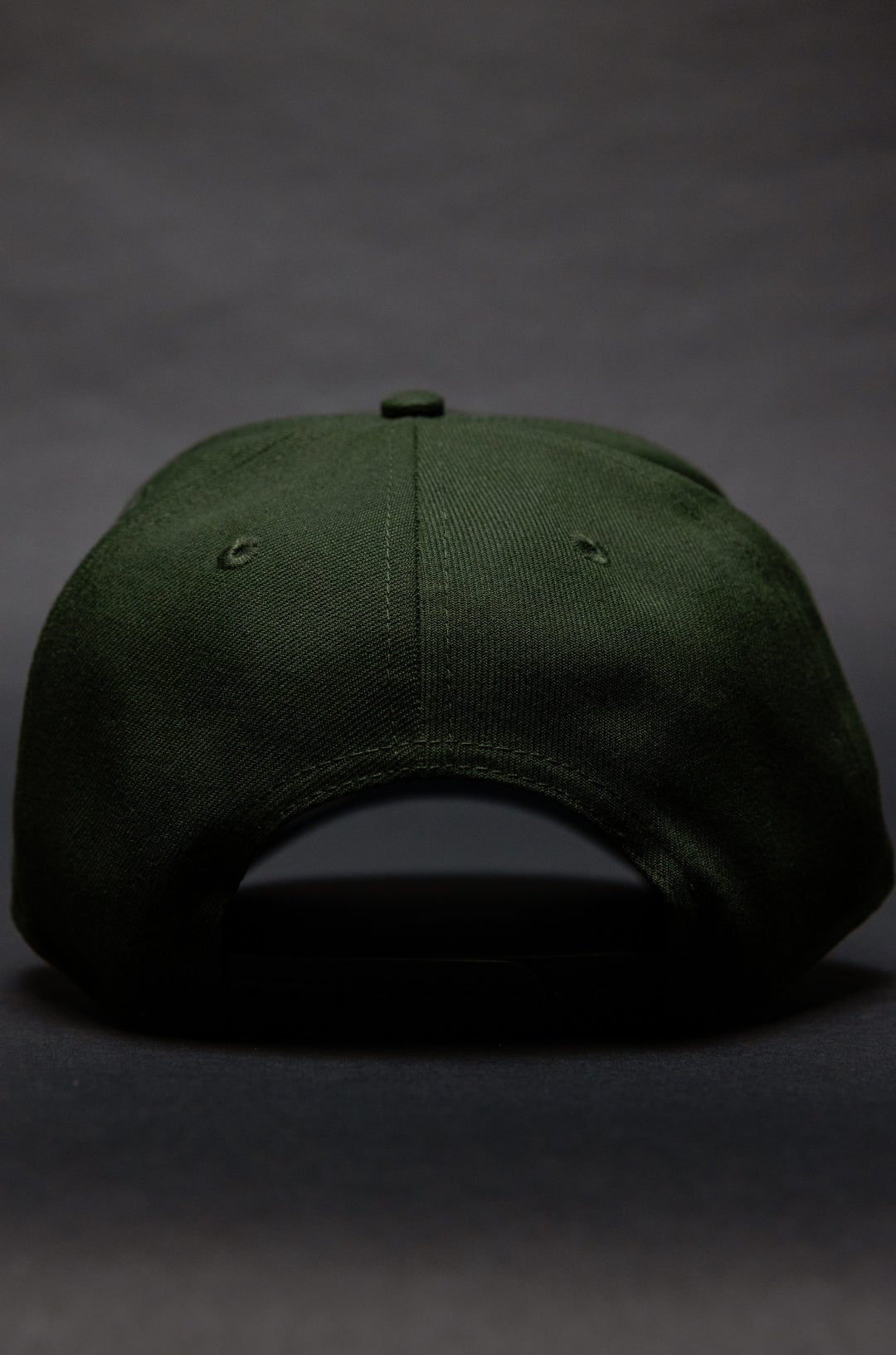 NEW ERA 9FIFTY A-FRAME DARK OLIVE ANAHEIM ANGELS SNAPBACK W/ 40TH ANNIVERSARY SIDE PATCH