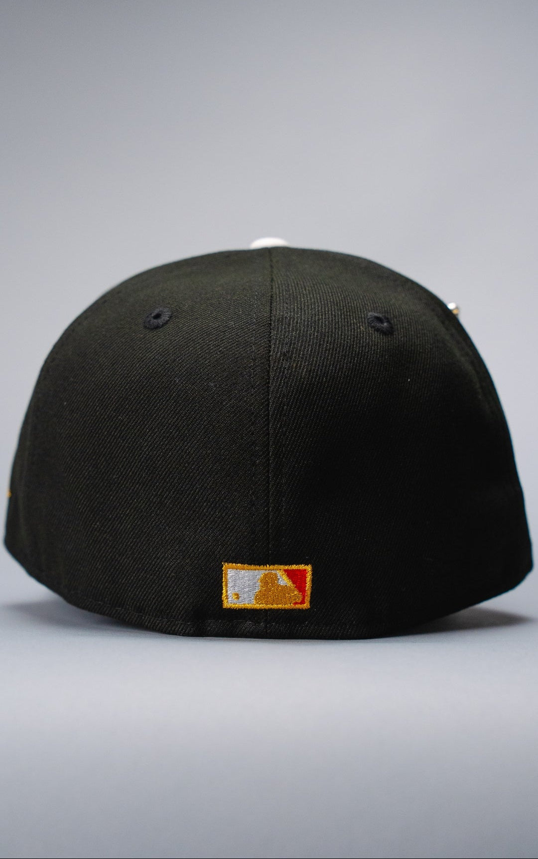 NEW ERA EXCLUSIVE 59FIFTY BLACK LOS ANGELES DODGERS W/ HEART + 100TH ANNIVERSARY SIDE PATCH