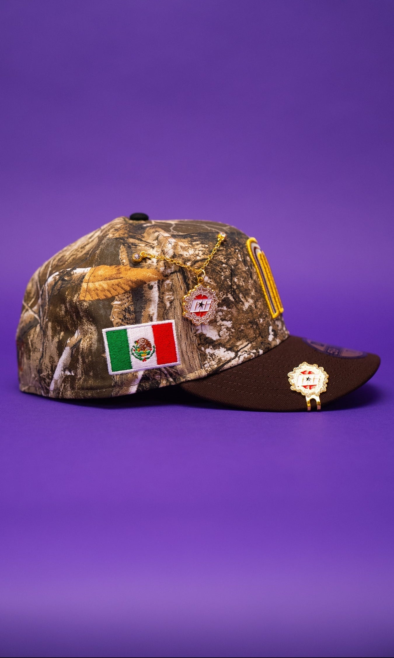 NEW ERA EXCLUSIVE 59FIFTY REALTREE MEXICO 2025 WORLD BASEBALL CLASSIC W/ MEXICO FLAG SIDE PATCH
