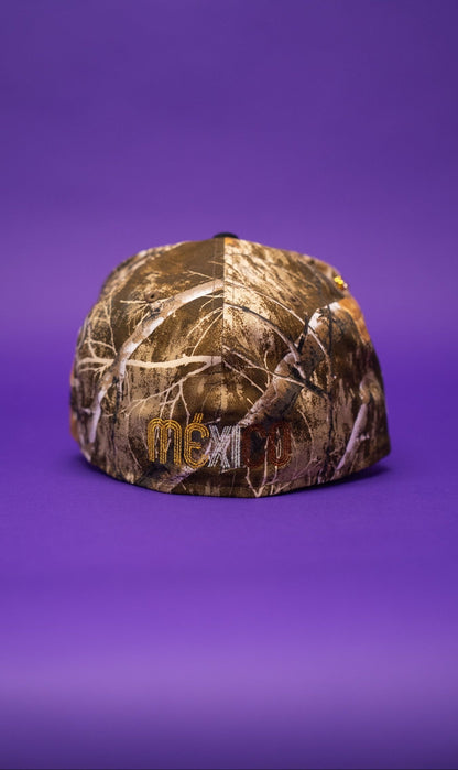 NEW ERA EXCLUSIVE 59FIFTY REALTREE MEXICO 2025 WORLD BASEBALL CLASSIC W/ MEXICO FLAG SIDE PATCH