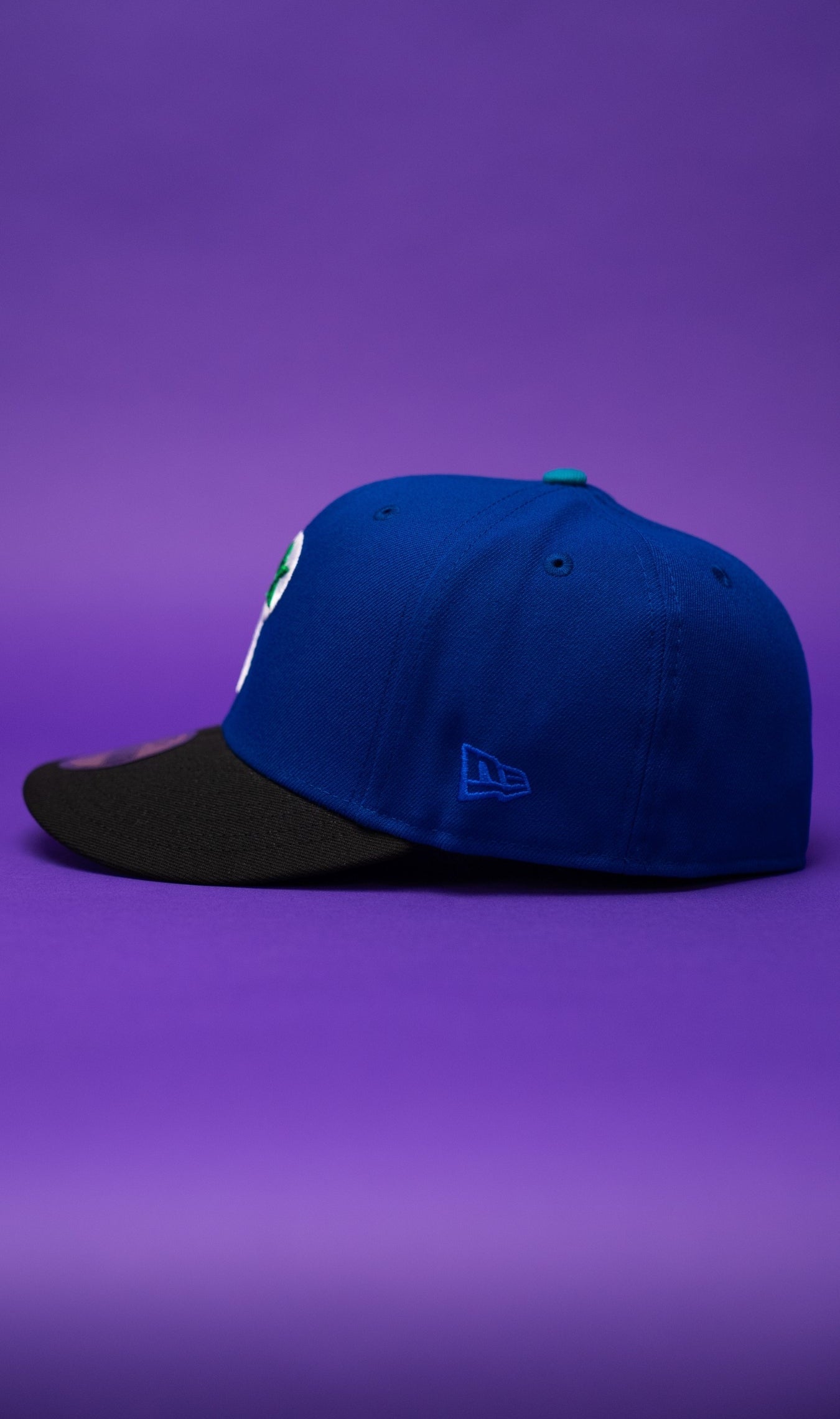 NEW ERA EXCLUSIVE 59FIFTY BLUE/BLACK PHILADELPHIA PHILLIES W/ 1996 ALL STAR GAME PATCH