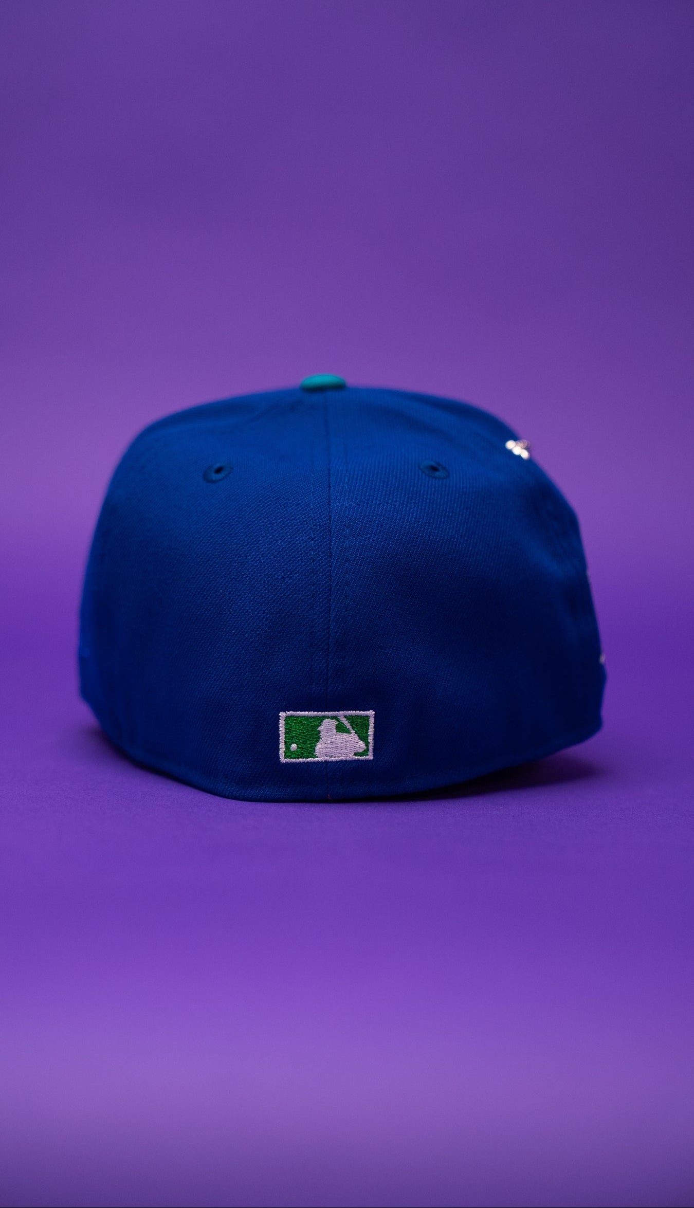 NEW ERA EXCLUSIVE 59FIFTY BLUE/BLACK PHILADELPHIA PHILLIES W/ 1996 ALL STAR GAME PATCH