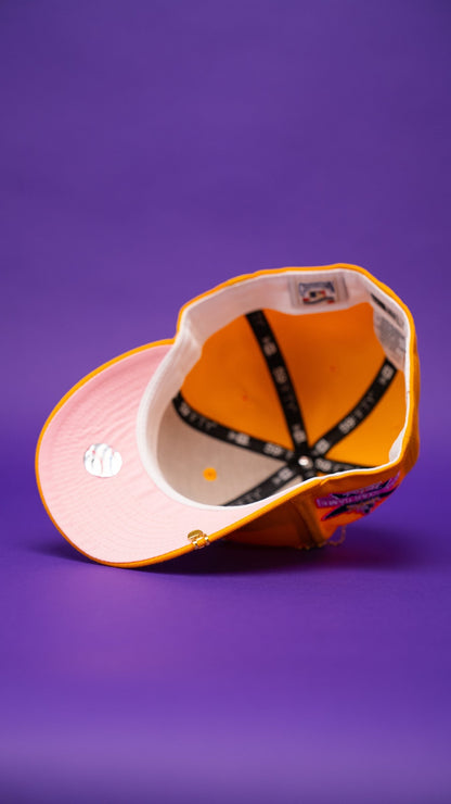 NEW ERA EXCLUSIVE 59FIFTY YELLOW MINNESOTA TWINS W/ ALL STAR GAME SIDE PATCH