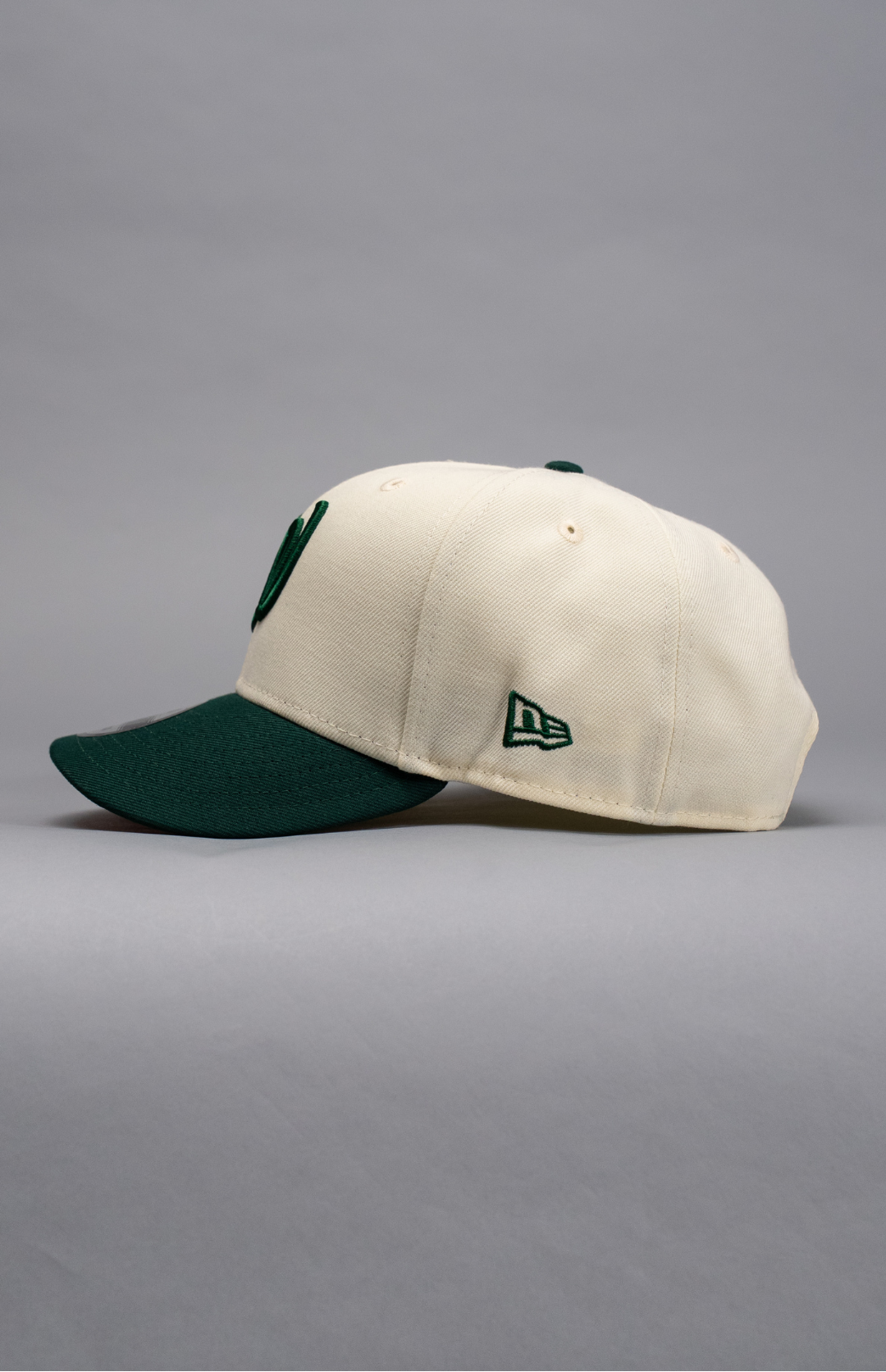 NEW ERA EXCLUSIVE 9FIFTY CHROME/FOREST GREEN WASHINGTON NATIONALS SNAPBACK W/ ALL STAR GAME SIDE PATCH