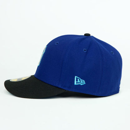NEW ERA EXCLUSIVE 59FIFTY DARK BLUE/ BLACK DETROIT TIGERS W/ 2006 WORLD SERIES SIDE PATCH