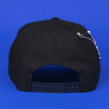NEW ERA 9FIFTY A-FRAME BLACK LOS ANGELES LAKERS SNAPBACK