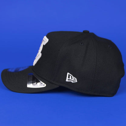 NEW ERA 9FIFTY A-FRAME BLACK LOS ANGELES LAKERS SNAPBACK