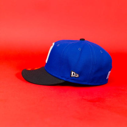 NEW ERA EXCLUSIVE 59FIFTY DARK BLUE/ BLACK MEXICO 2025 WORLD BASEBALL CLASSIC W/ MEXICO FLAG SIDE PATCH