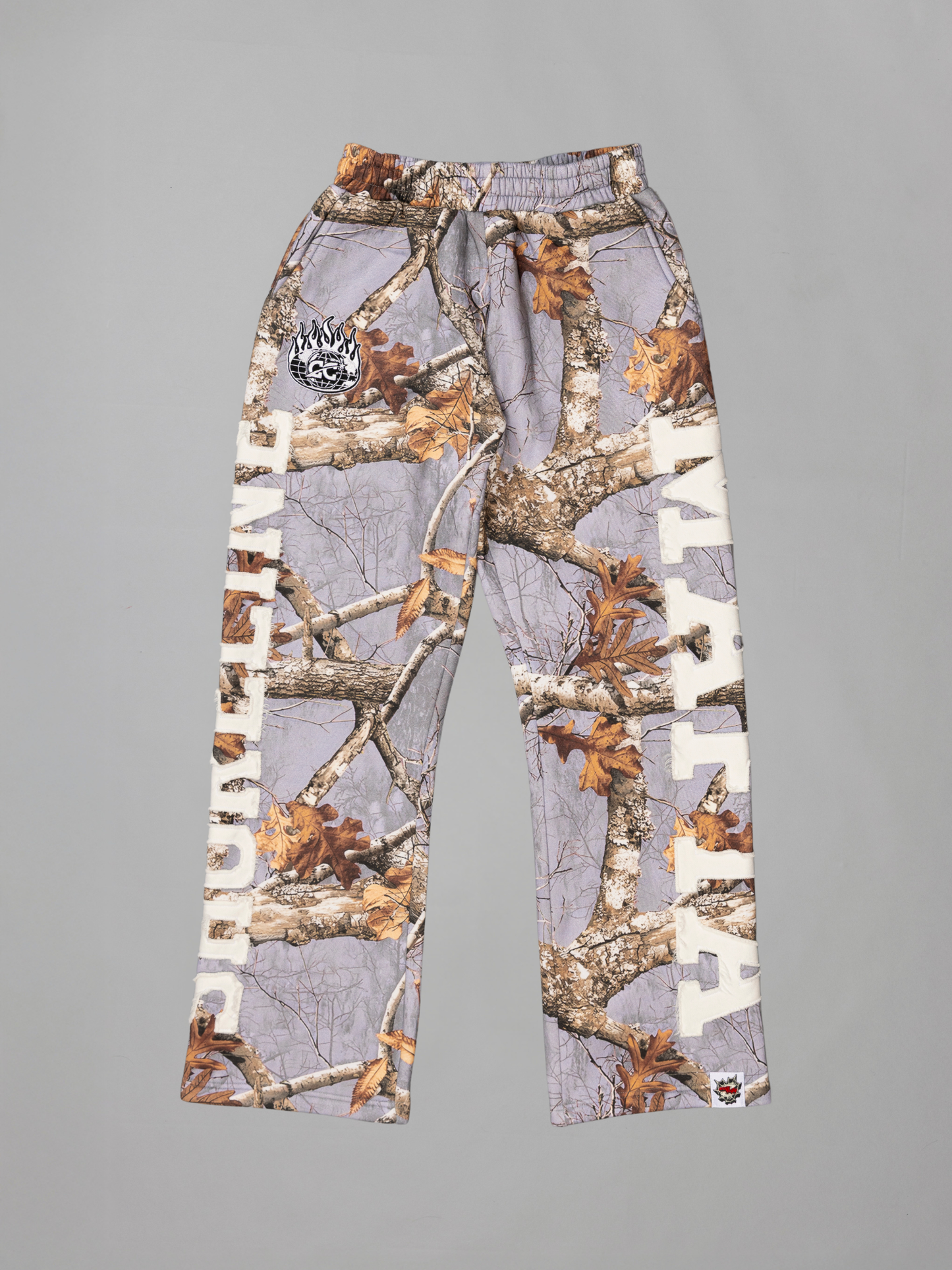 CAP CITY X SHORELINE MAFIA GREY CAMO PANTS -UNISEX